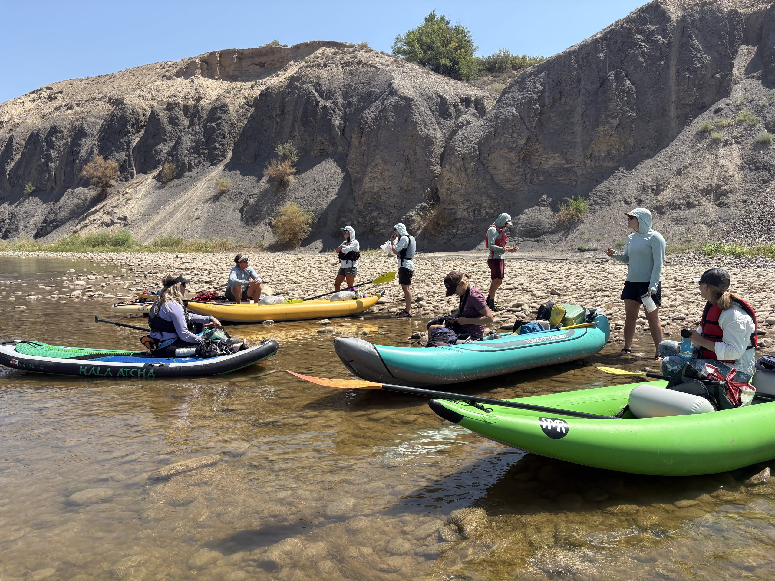 How low can the Colorado River go? A slow float on the 15-mile reach